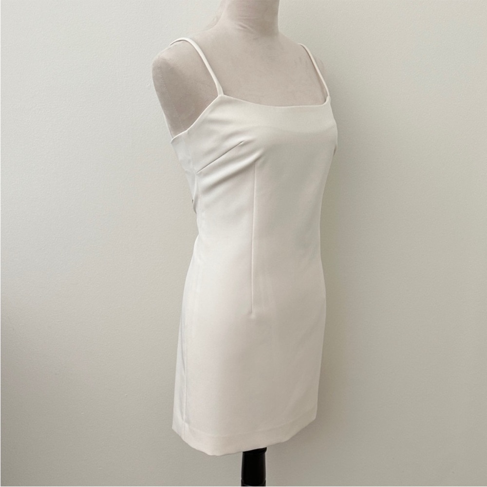 Milly Elegant Cream Mini Dress